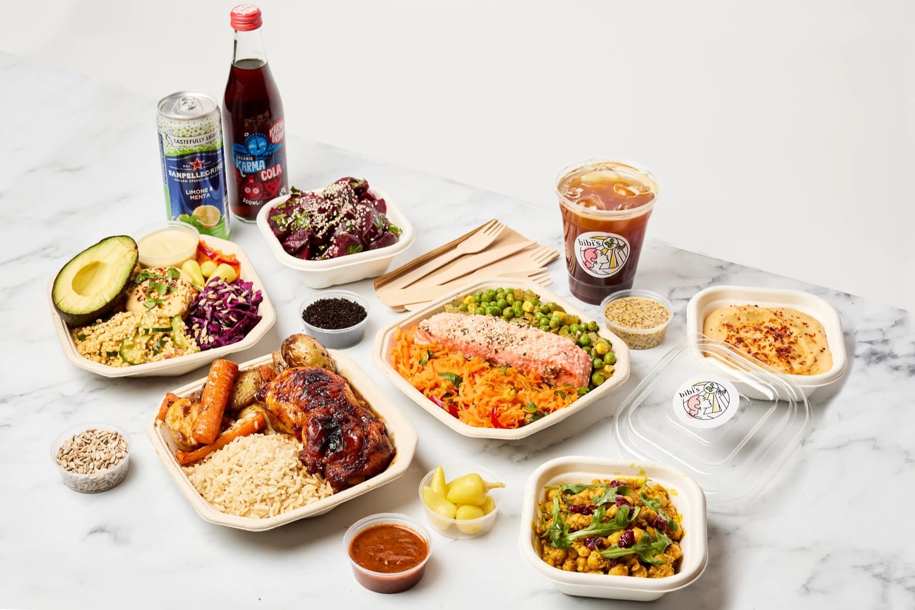Bibi's ofis catering sofrası