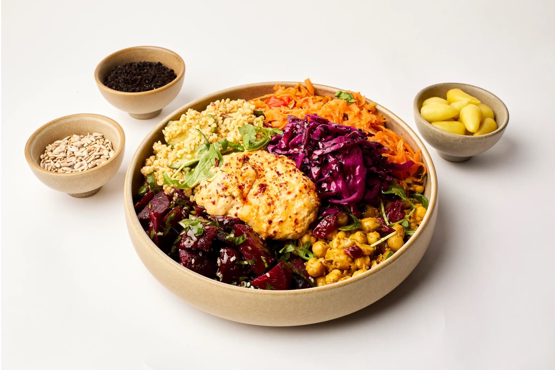 Bibi's ev yapımı salata kasesi