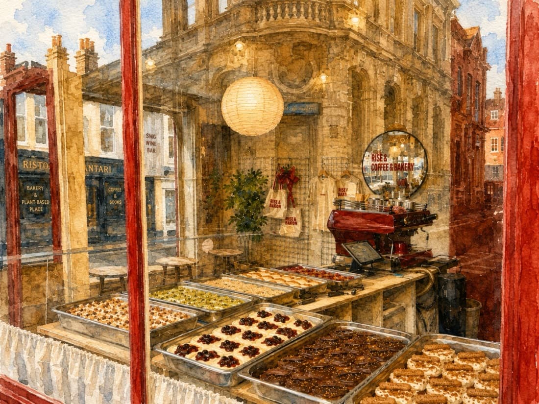 Rise & Bun fırınından bir ayrıntı